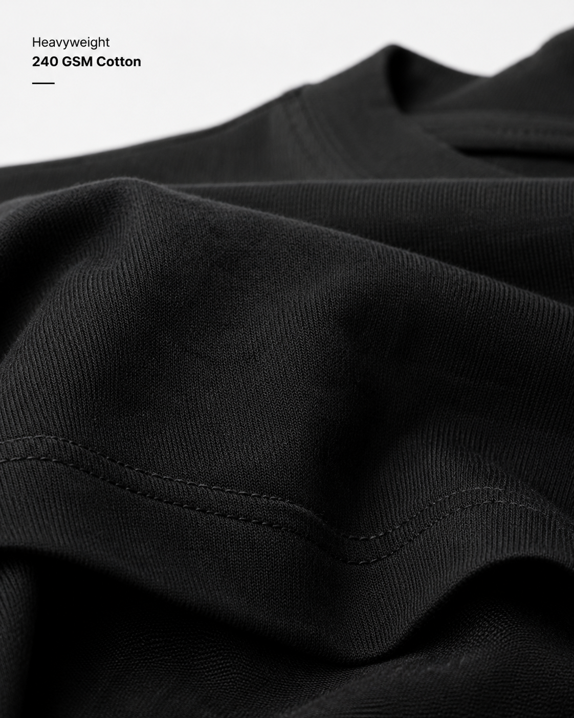 BUILT DIFFERENT OVERSIZED T-SHIRT – BLACK