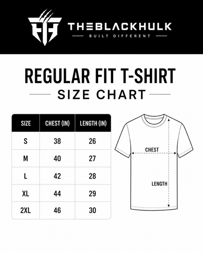 JUST LIFT IT REGULAR FIT T-SHIRT – BLACK